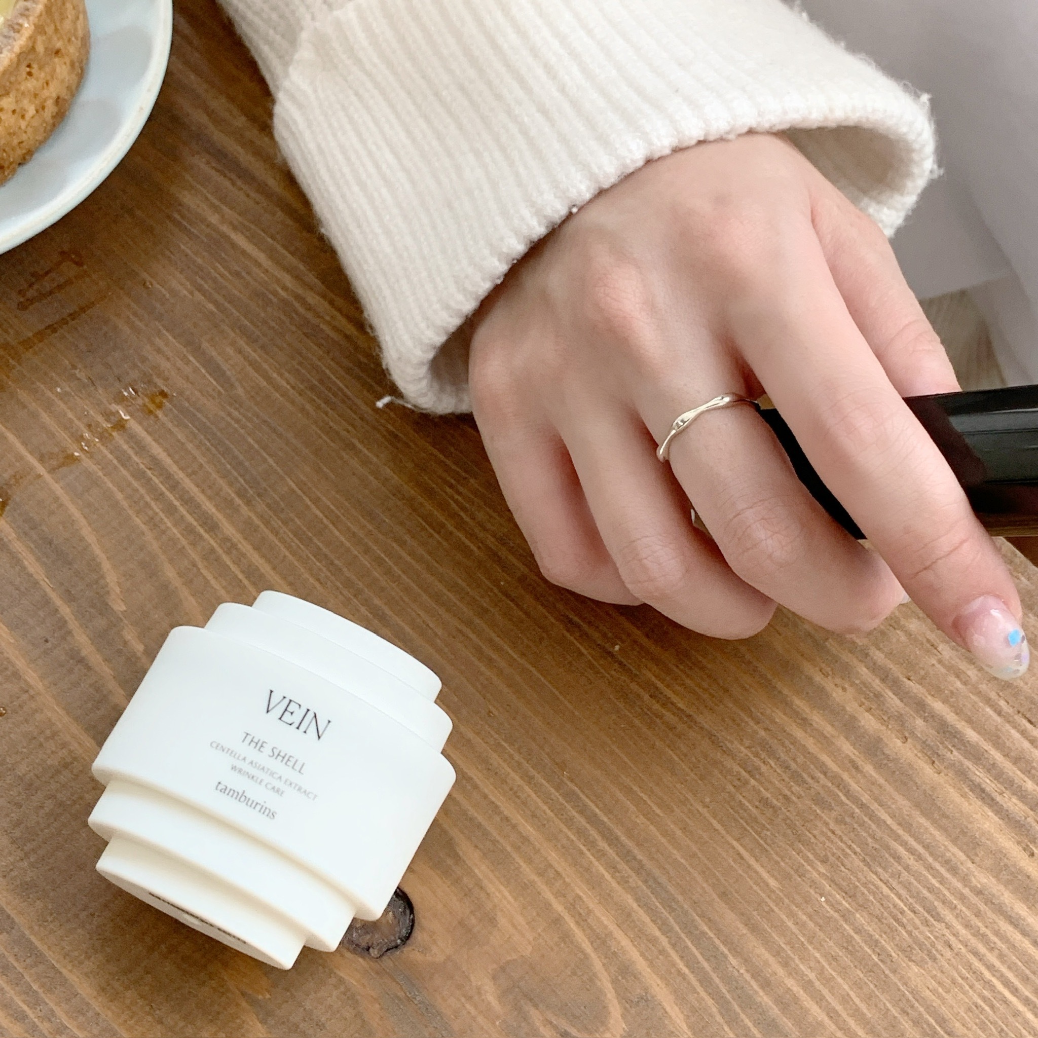 細版微波堤戒指