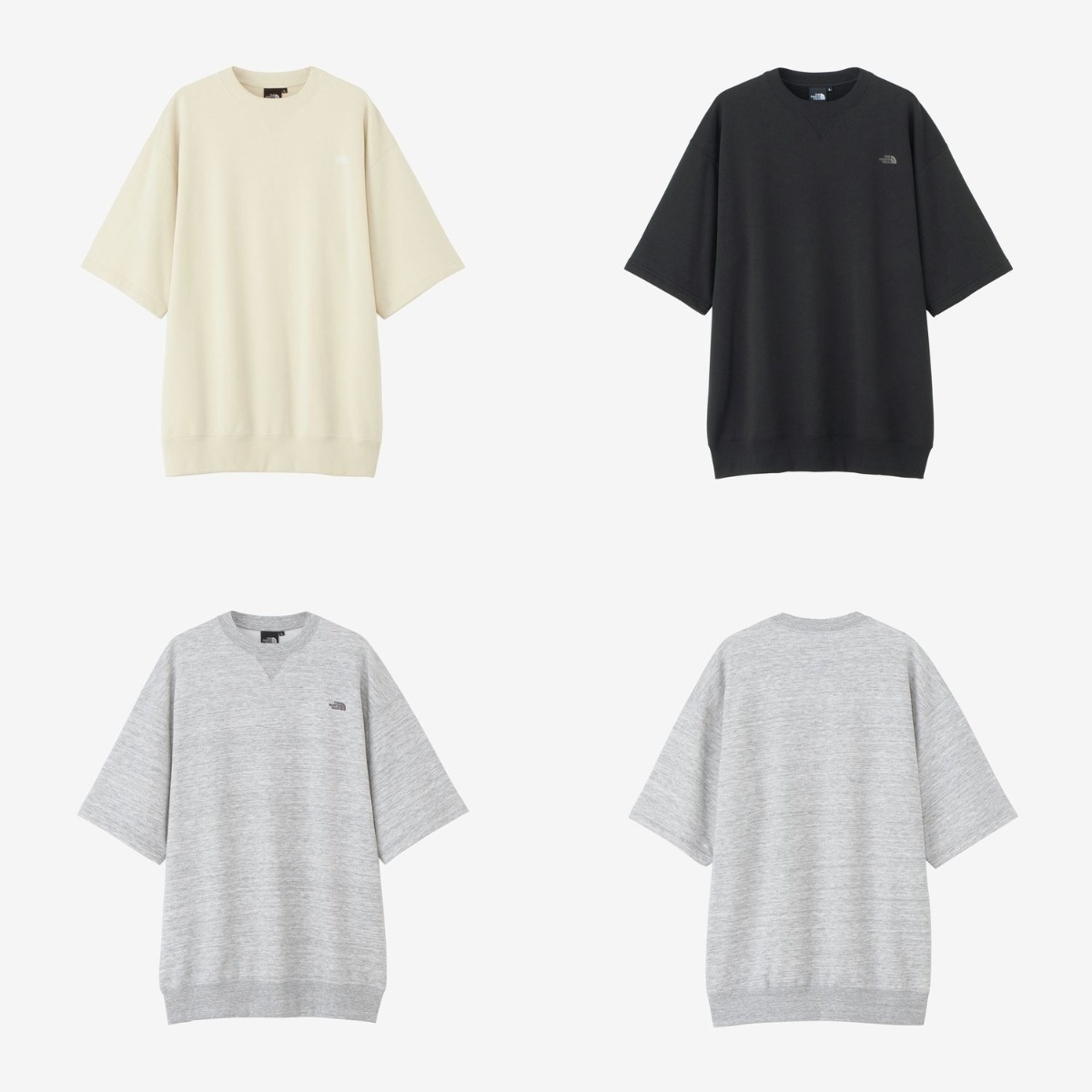 預購┃日本 THE NORTH FACE H/S Sweat Tee 刺繡 防紫外線 短袖 厚磅 衛衣