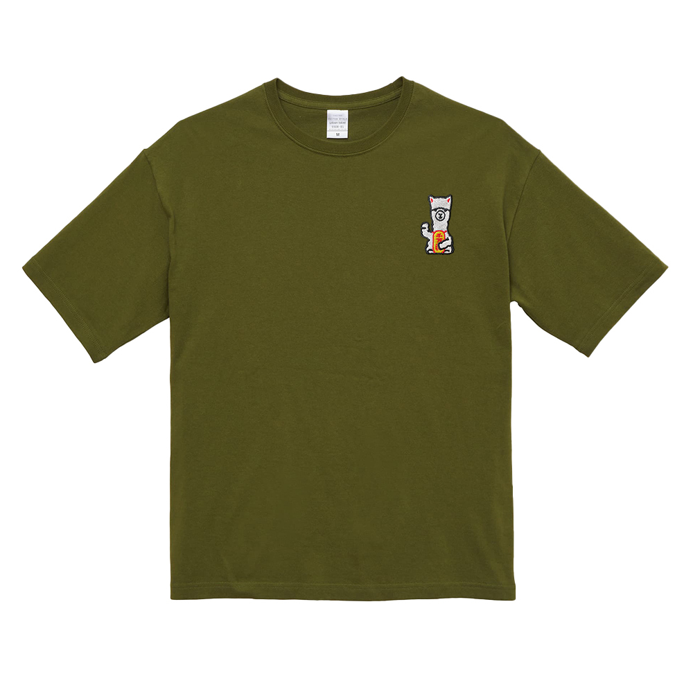 Fortune Alpaca Oversized Drop-Shoulder T-Shirt 招財駝寬版落肩上衣