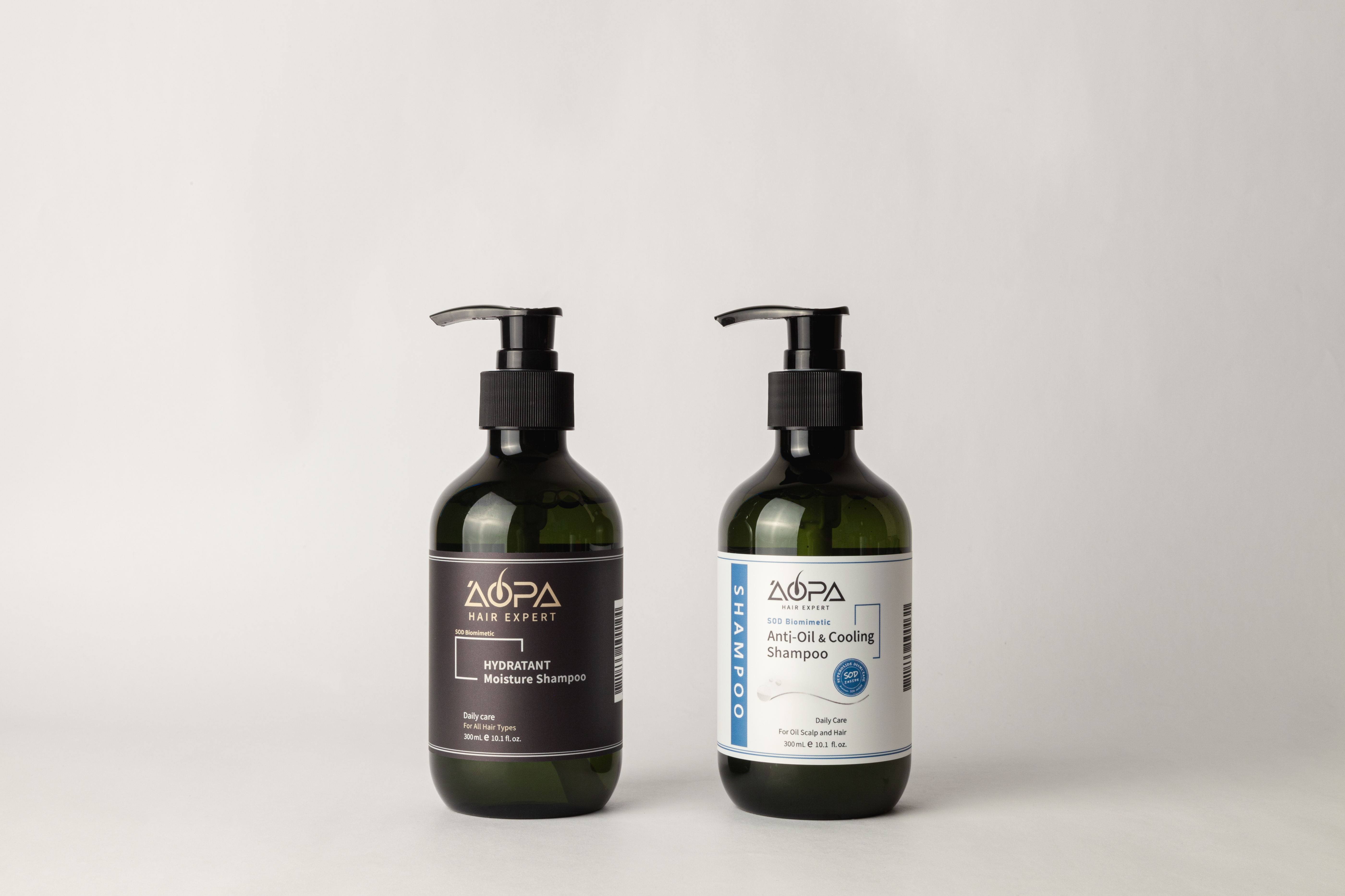 AOPA 傲髮 SOD 沁涼控油+魅活保濕洗髮精 超值2件組