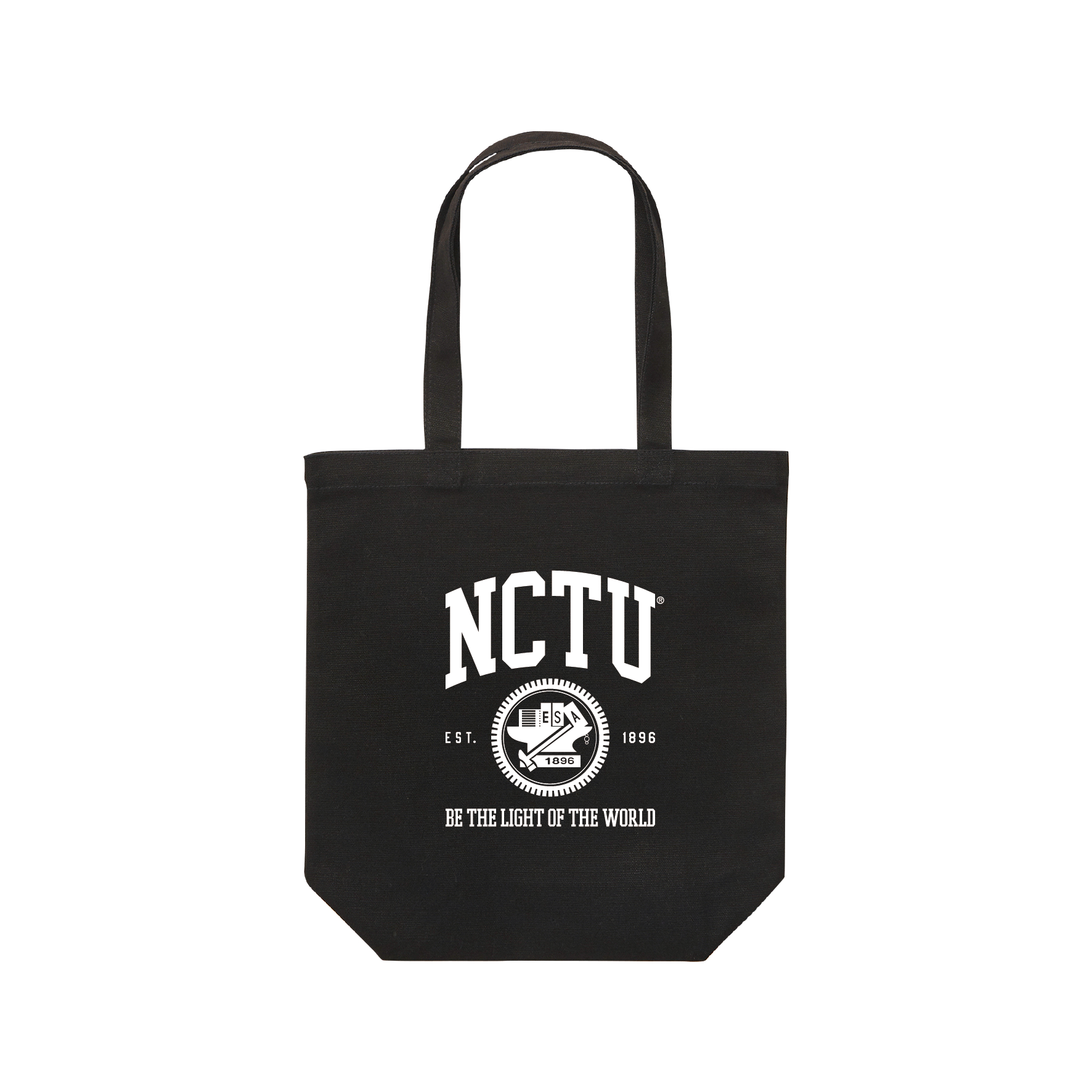 交大校徽傳奇款 帆布袋 (黑色)【預購】4/13交大日現場販售現貨