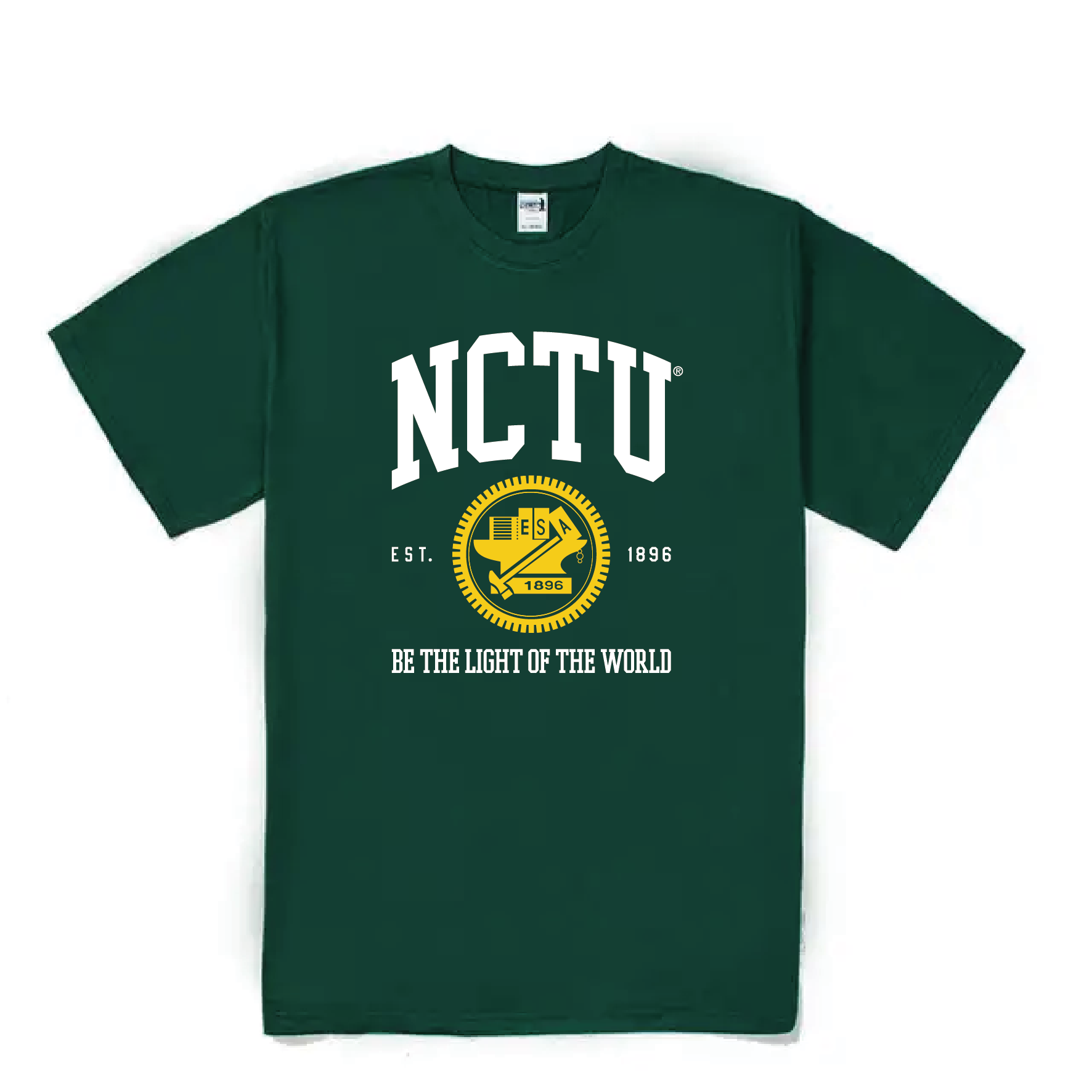 交大校徽傳奇款 重磅T-Shirt (軍綠色)【預購】4/13交大日現場販售現貨