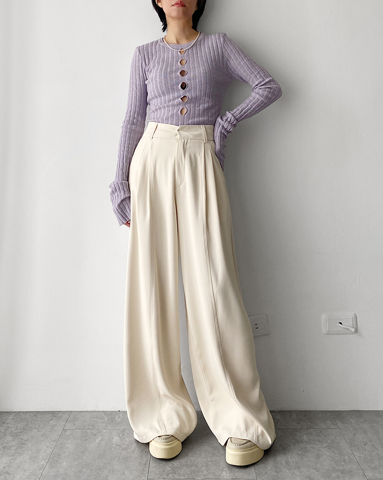 MFT-2492 洞洞修身針織衫