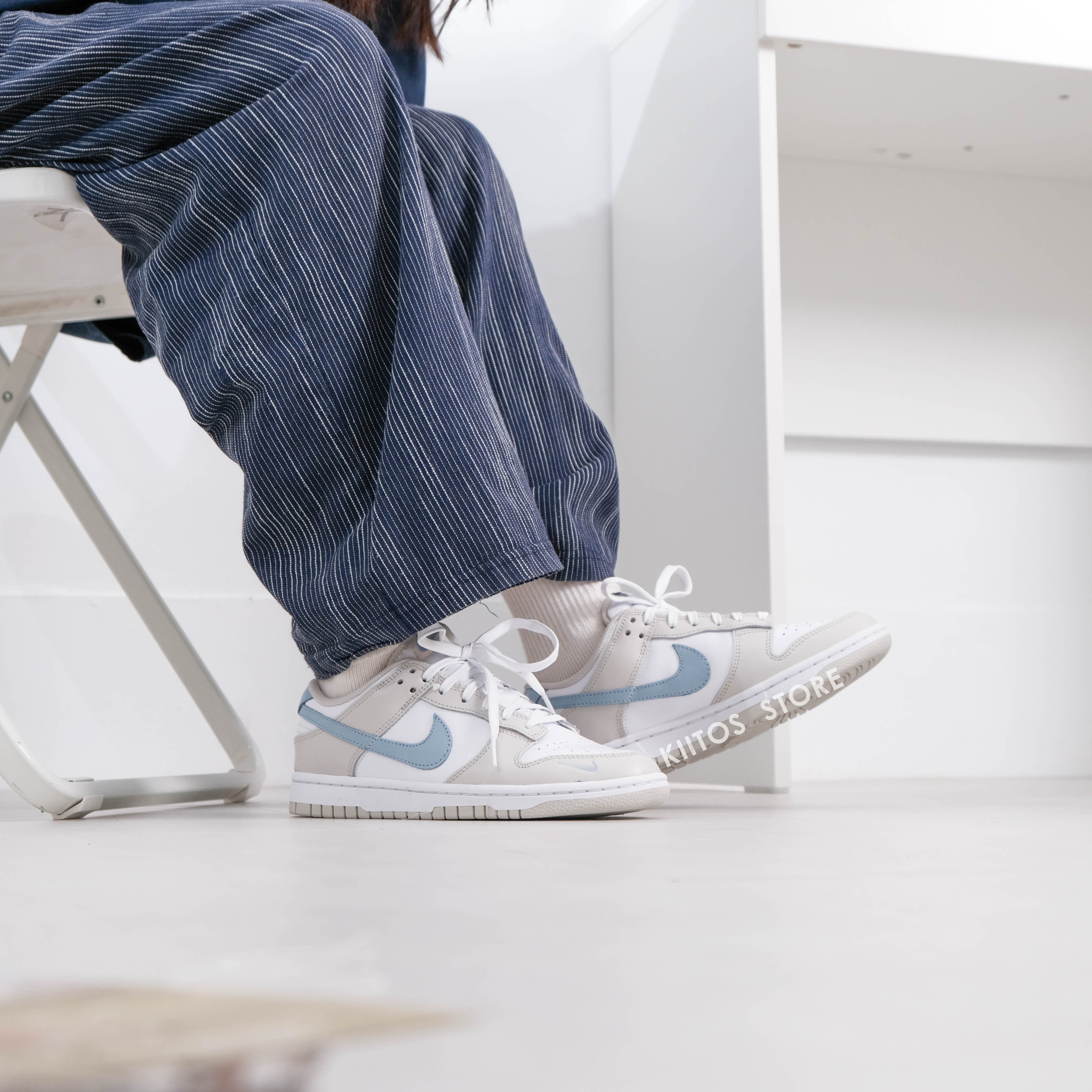 NIKE DUNK LOW 霧霾冰藍 “LIGHT BONE/LIGHT ARMORY BLUE” HF0023-100