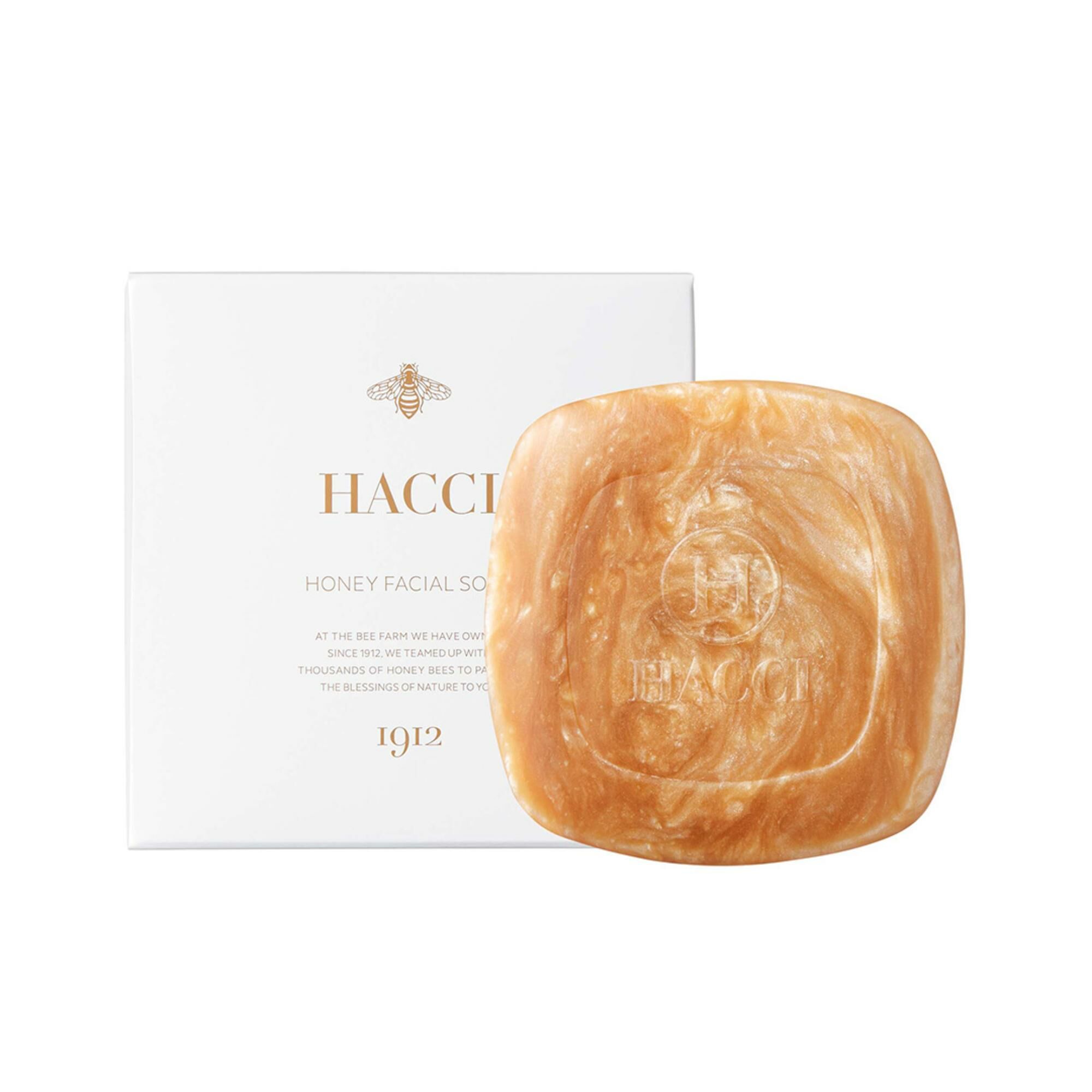 [現貨優惠] HACCI 蜂蜜洗面皂 80g