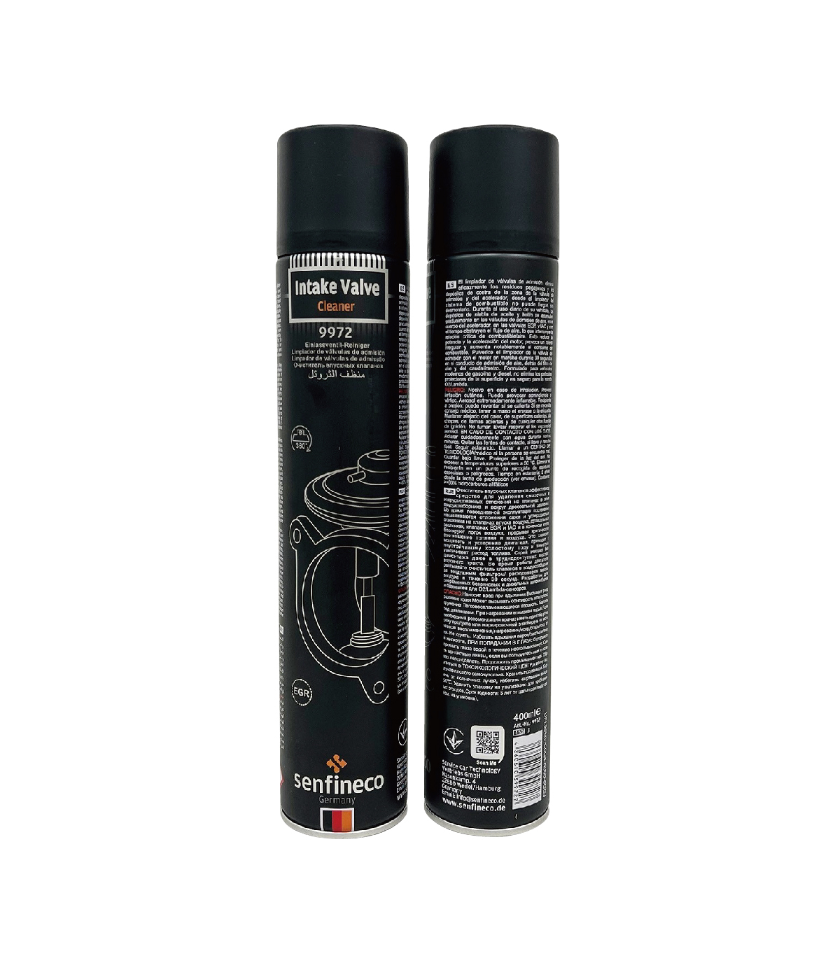 【德國SENFINECO】汽門清洗劑9972 400ml