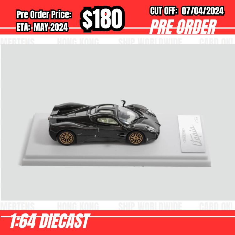 RS-$160  * XF Model * 1:64 Utopia Carbon Black [OD02/04]