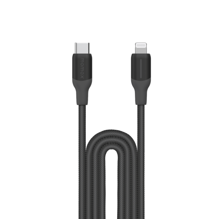 1-Link Flow MFi認證 USB-C to Lightning 編織充電線-(2m)