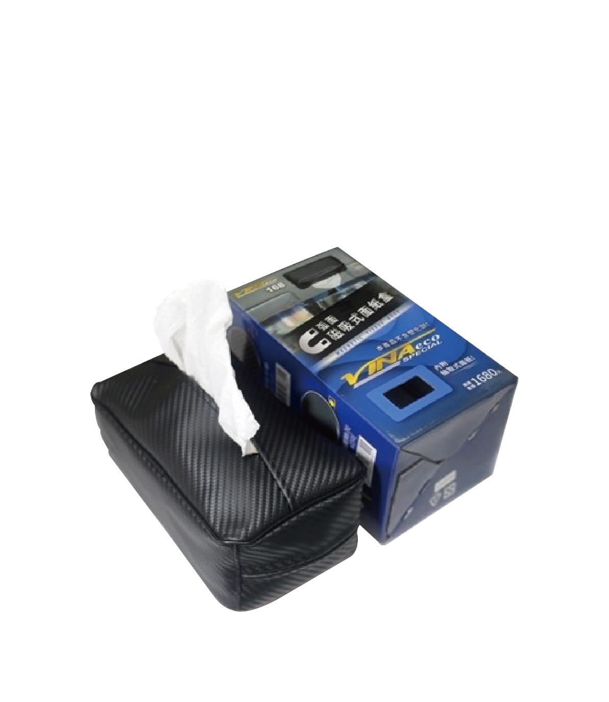 【VINA】磁吸式皮革面紙盒