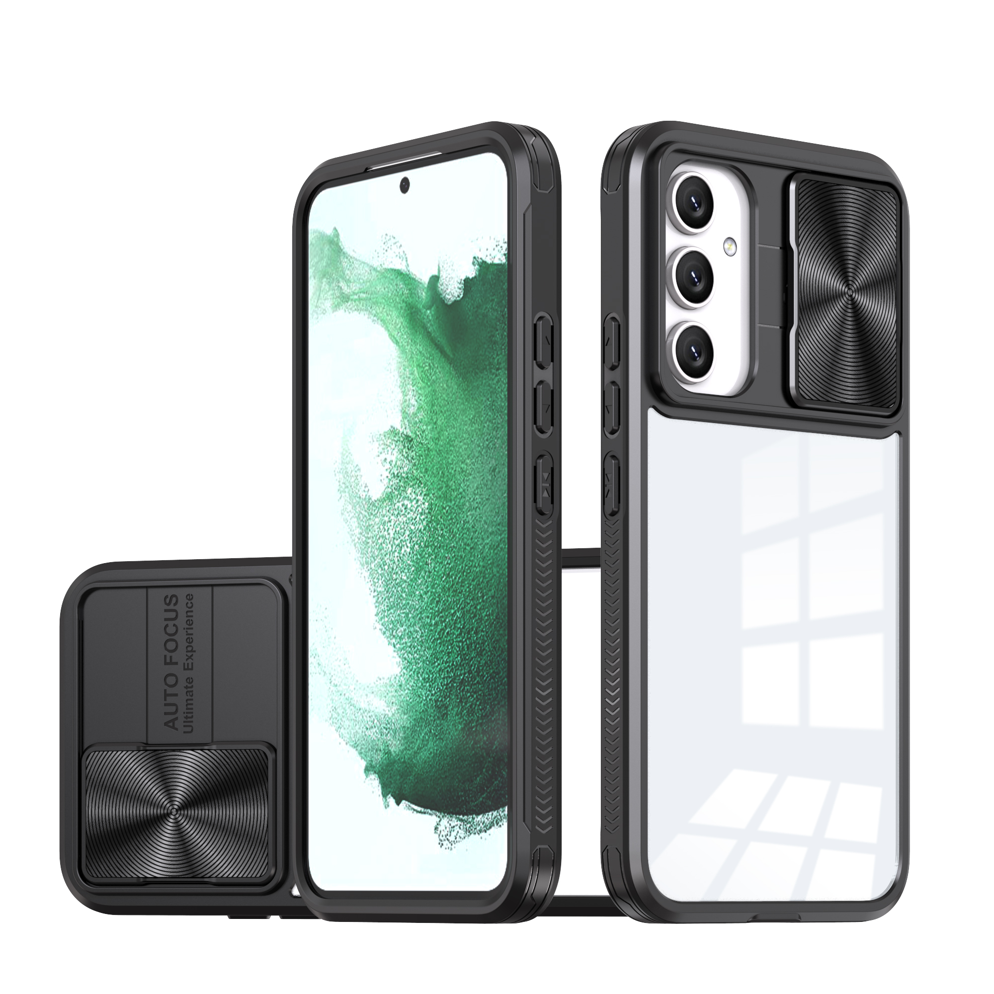 XPRO - Clear Glide - Samsung Case 氣墊防撞鏡頭蓋透明手機保護殼 A55 A35