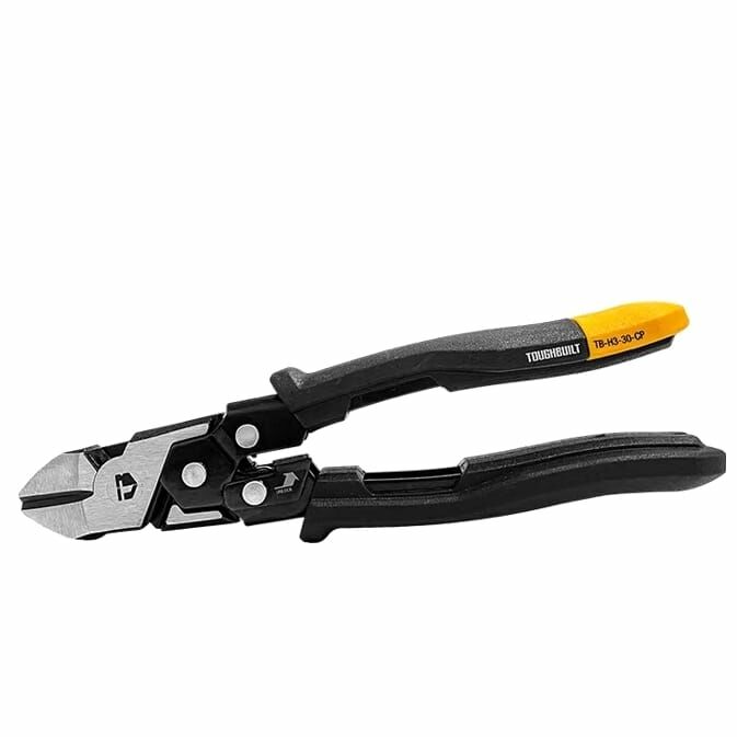 Toughbuilt TB-H3-30-CP (7吋) 省力斜囗复位彈簧鋼絲鉗