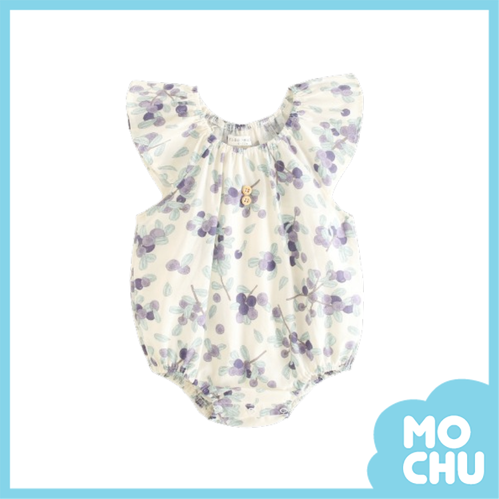 滿滿果實小飛袖包屁衣(二色）