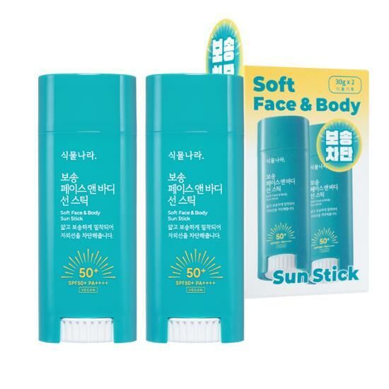 [01/05 - 31/07] SHINGMULNARA Oxygen Water Face & Body Soft Sun Stick SPF50+ PA++++ 30g [Olive Young Double Planning Set]