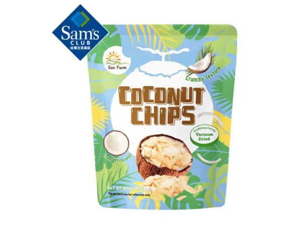 Sam's山姆 Sun Farm 椰子片  (400g, 100g*4)