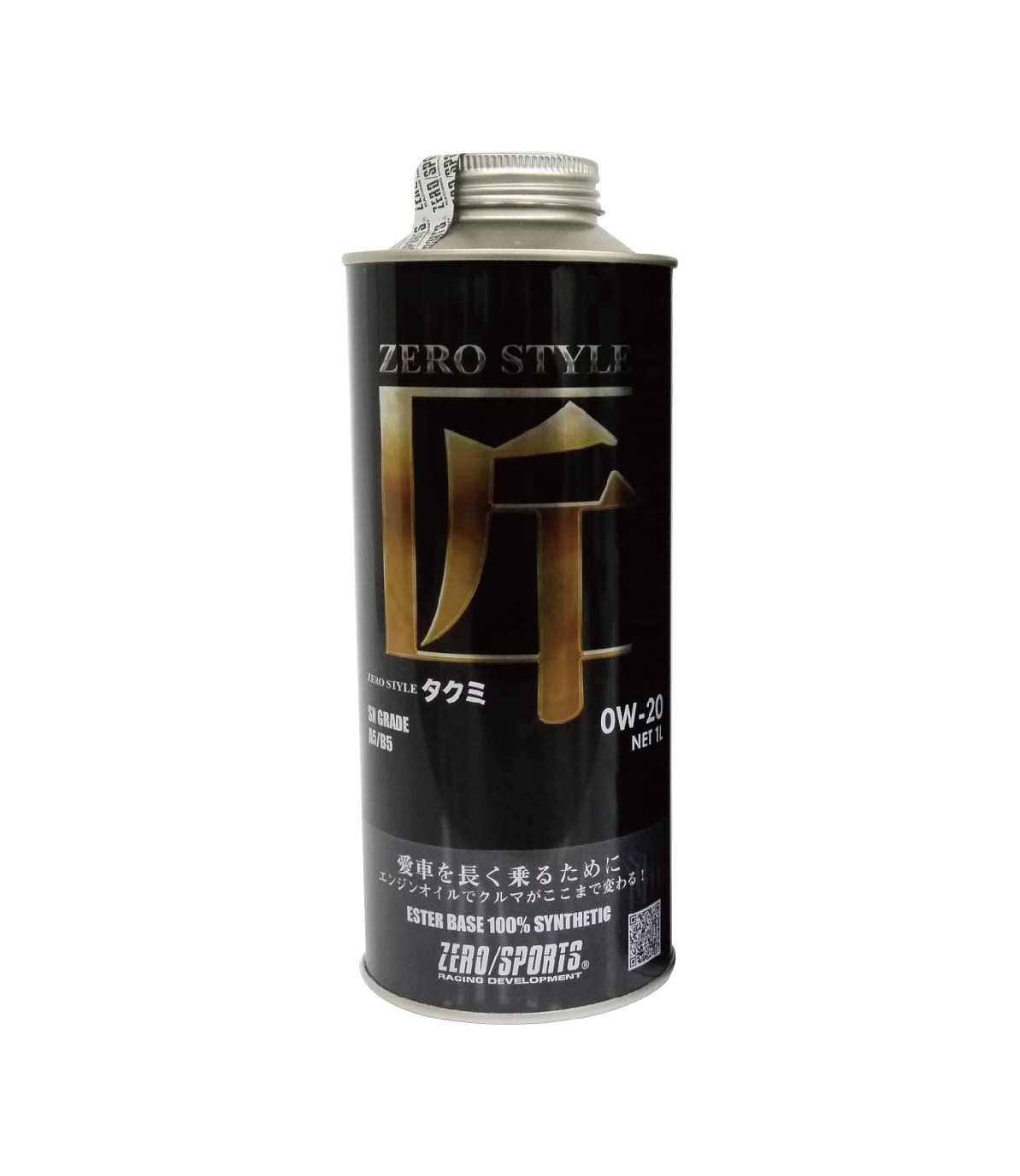 【日本ZERO/SPORTS】總代理-匠系列0W20酯類合成機油(極致節能版) /箱購數量為24瓶