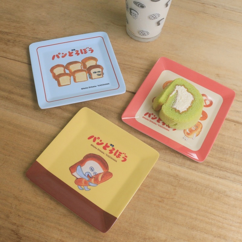 《3927》日系卡通繪本甜點方形盤
