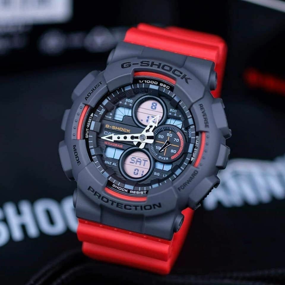 Casio G-Shock GA-140-4A 指針數碼雙顯 手錶  (香港行貨)