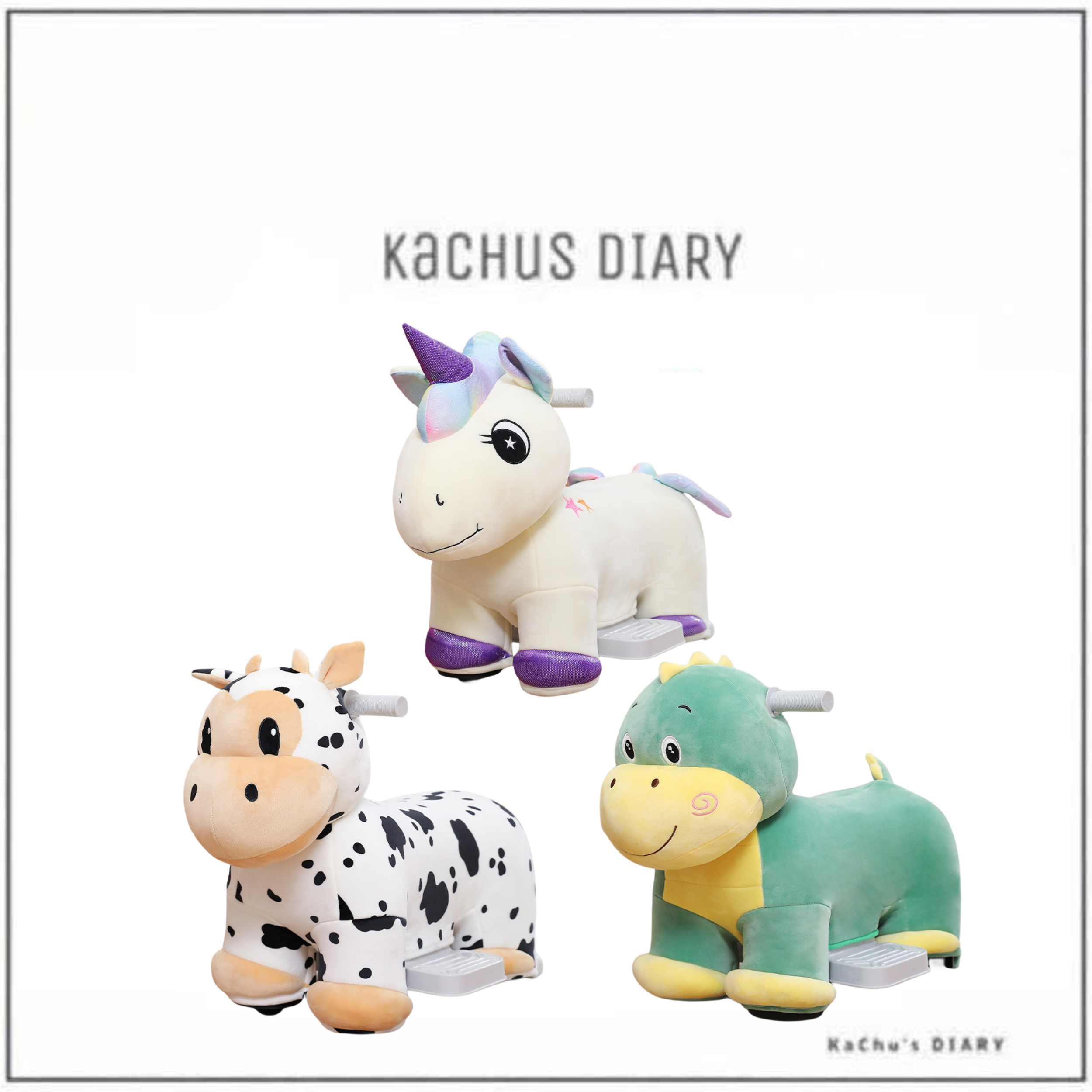 自帶BGM的毛絨電動車