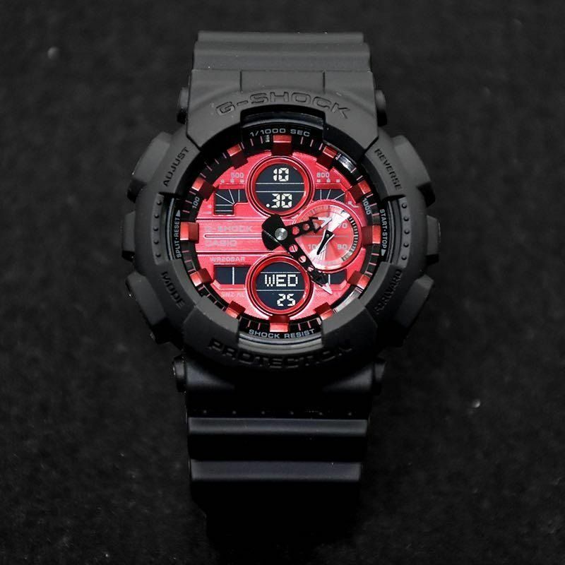 Casio G-Shock GA-140AR-1A 手錶  (香港行貨)