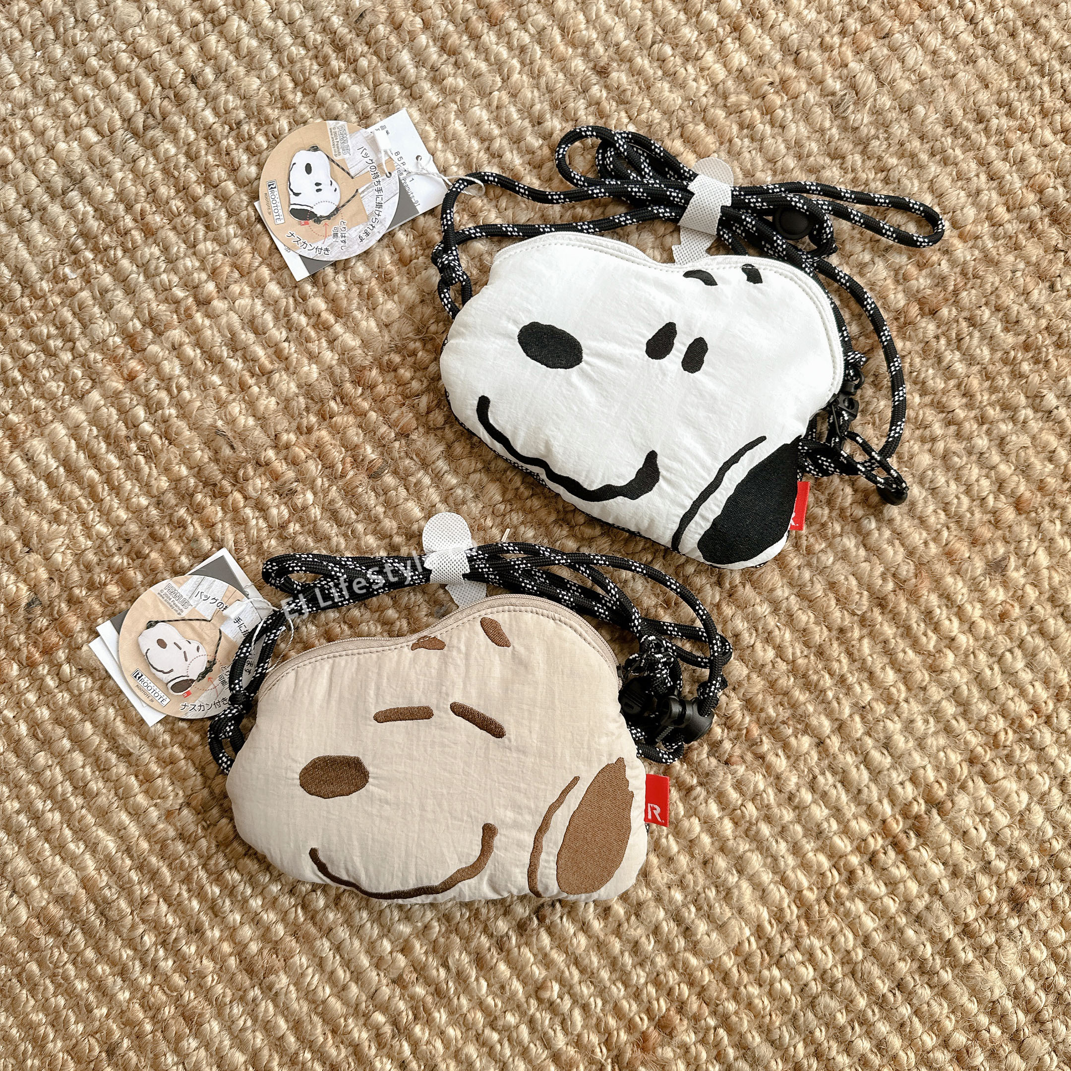 🇯🇵 SNOOPY 史努比 零錢包 側背小包 可調節 / 現貨+預購