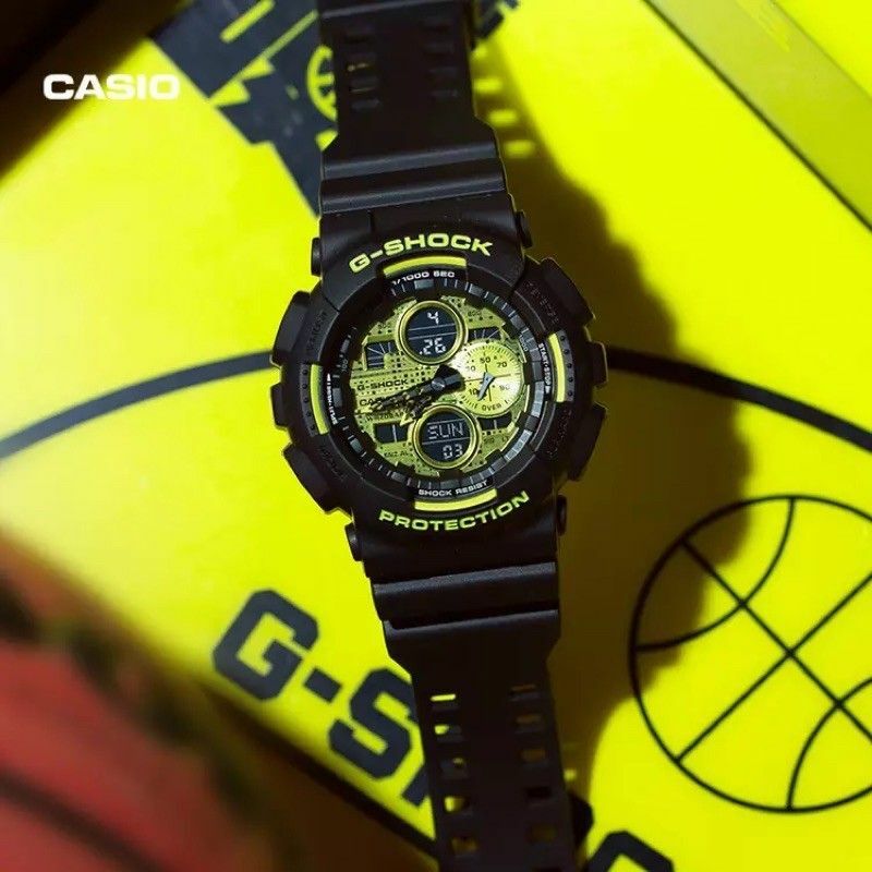 Casio G-Shock GA-140DC-1A 指針數碼雙顯 手錶  (香港行貨)