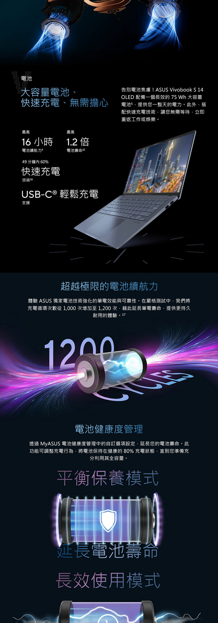 S5406MA-0078C125H電池