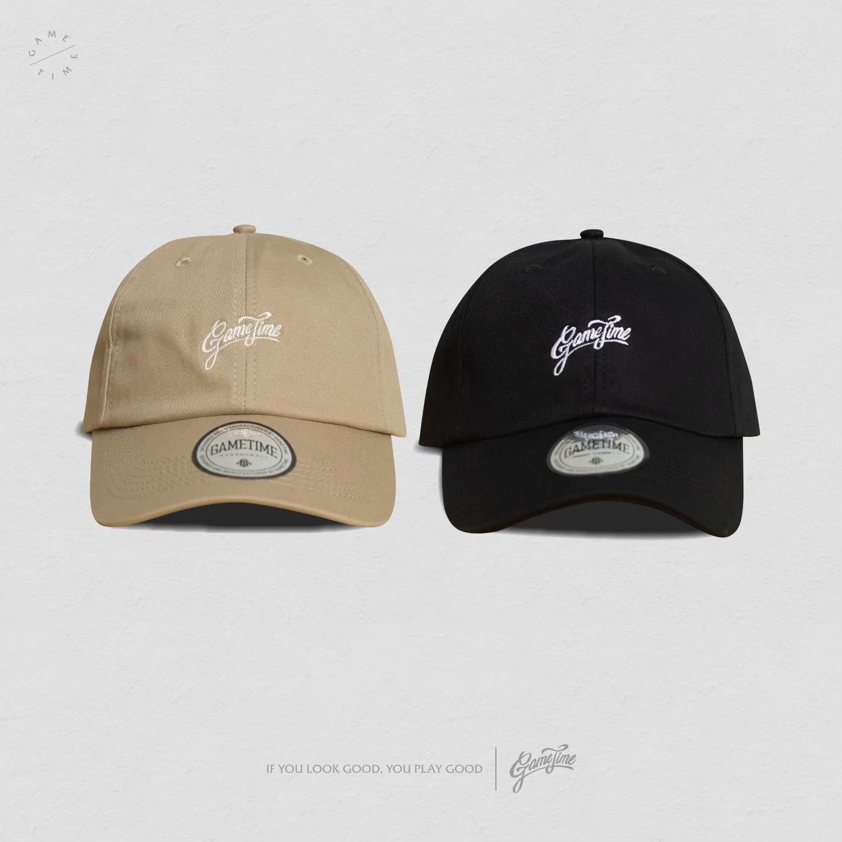 GAMETIME 草寫LOGO老帽