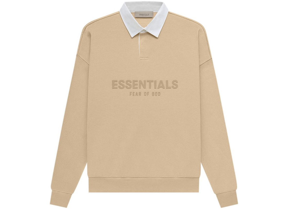 【零碼】ESSENTIALS HENLEY BUGBY SHIRT "SAND" 奶茶襯衫踢 192BT222014F