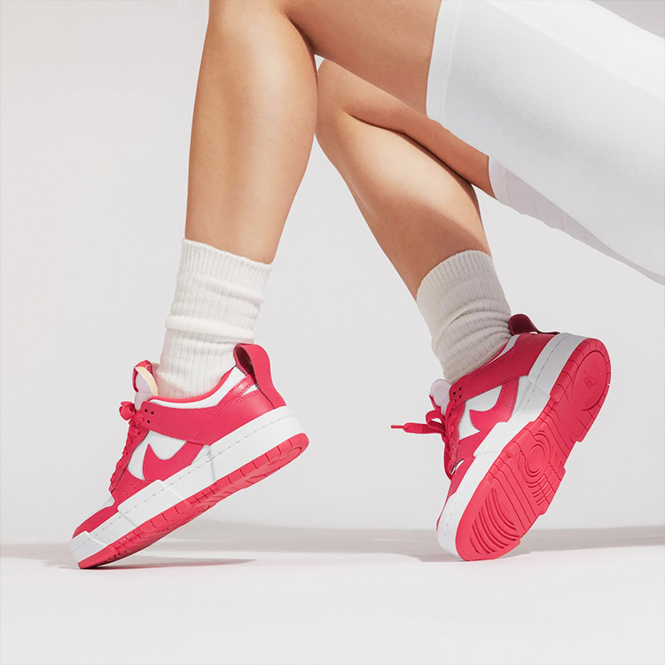 NIKE W DUNK LOW DISRUPT 桃紅 解構 Ck6654-601