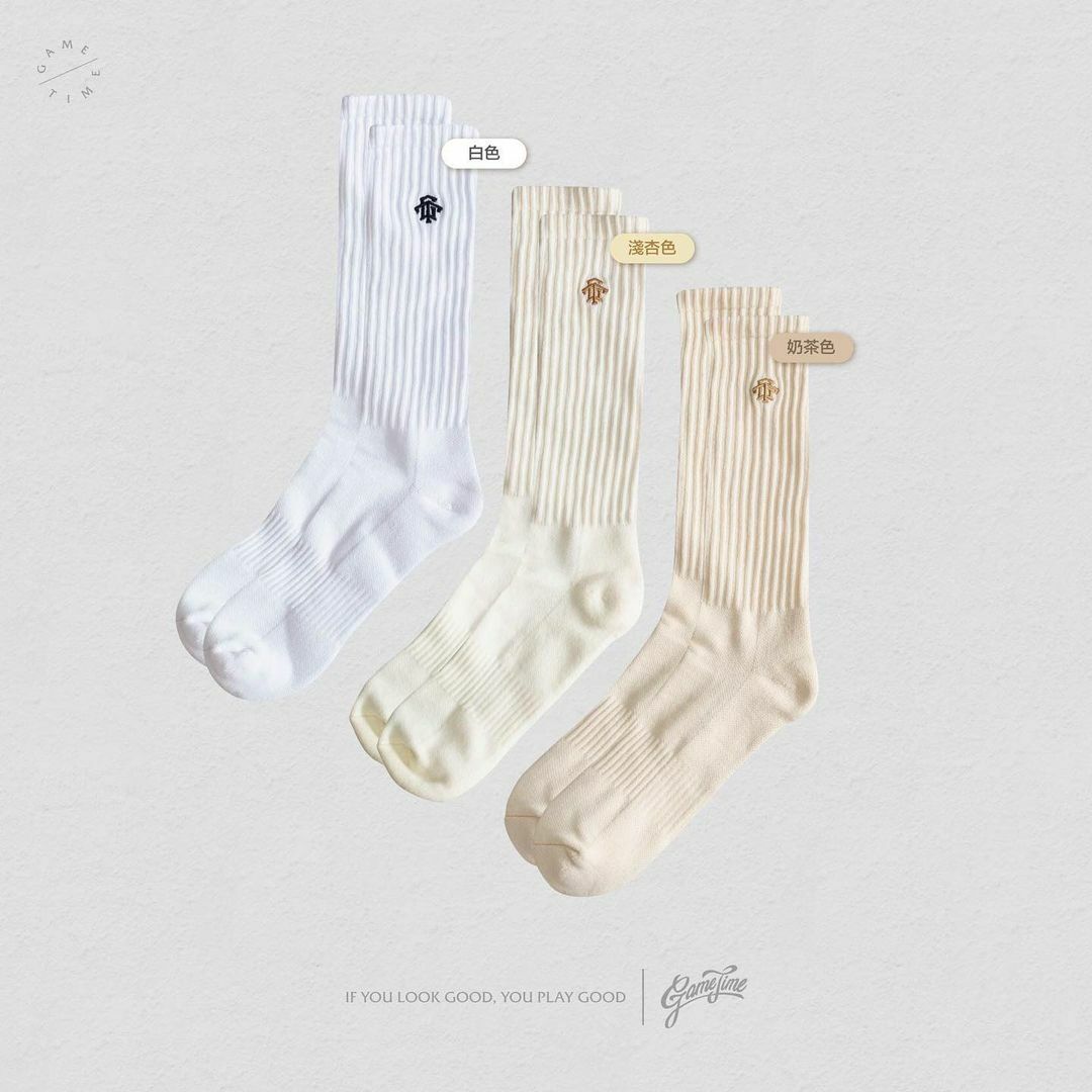 GAMETIME 刺繡長襪