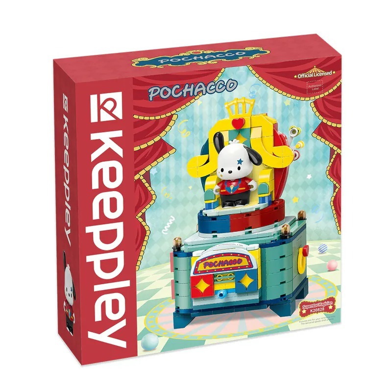 QMAN Pochacco PC狗 魔術巨星造型積木
