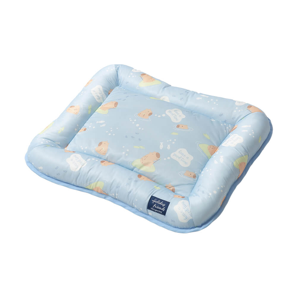 🔥限時特價🔥【DogFeet】極致涼感墊 犬貓涼墊 水豚圖案