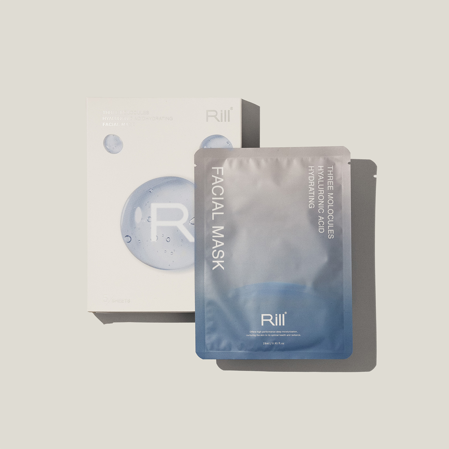 三分子玻尿酸面膜，完整發揮玻尿酸功效