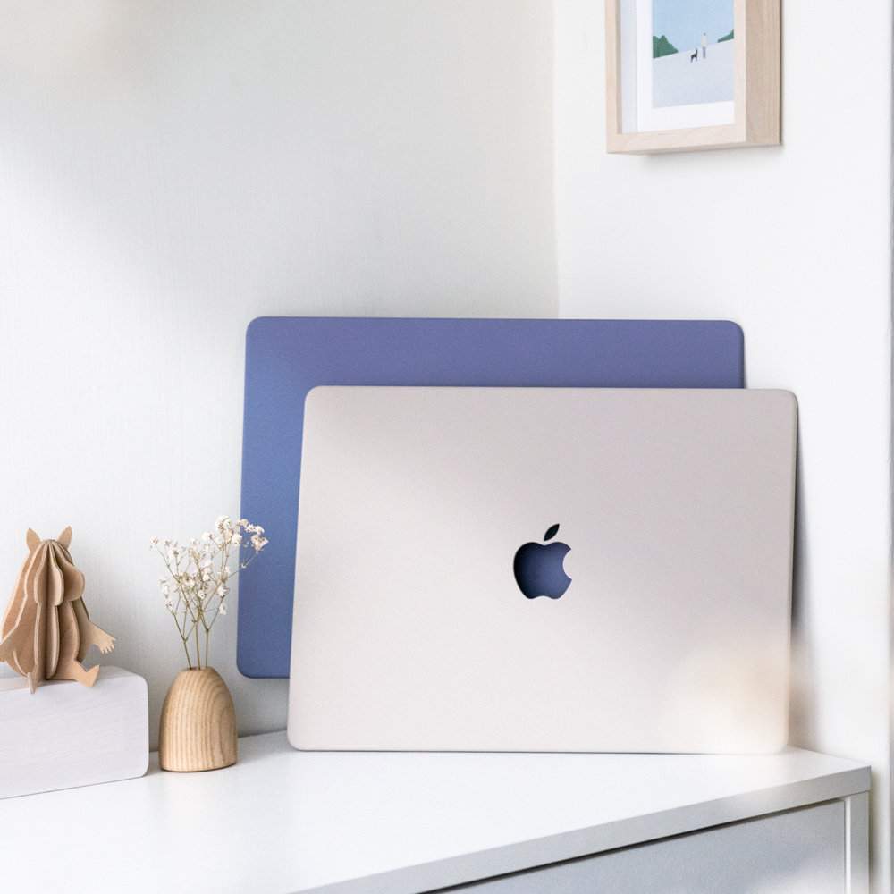 Mac奶油磨砂保護殼