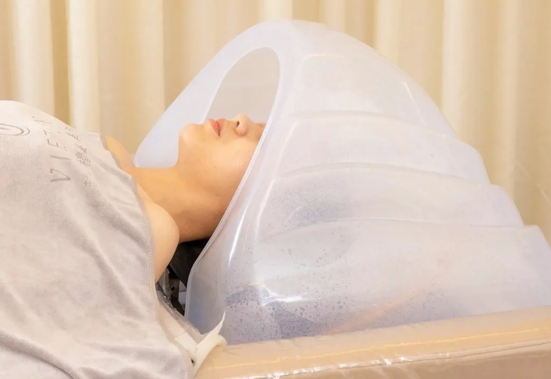 越悅穆髮美學館 頭部藥草蒸氣