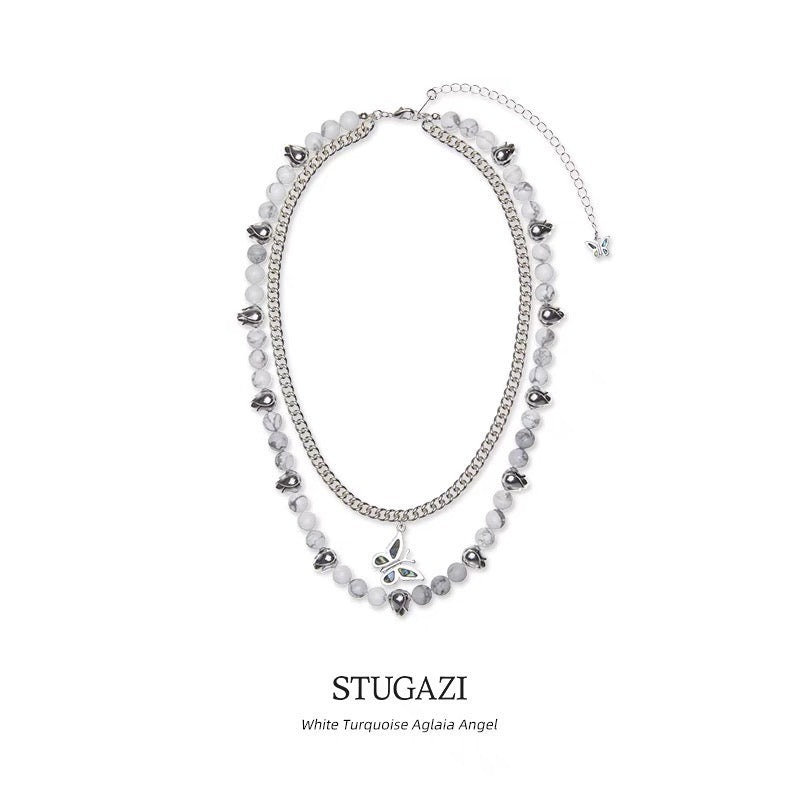 STUGAZI White Turquoise Aglaia Angel