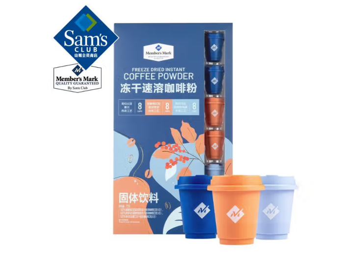 Member's Mark 凍乾速溶咖啡粉 (72g)