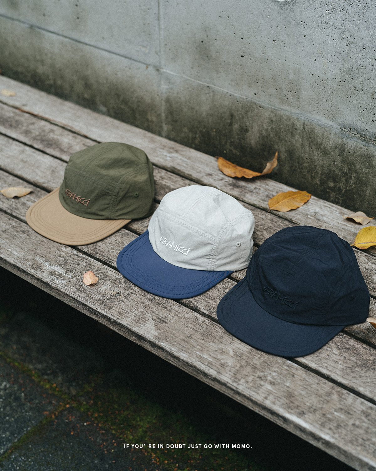 Gramicci Nylon Cap 尼龍老帽 G4SA-016 3色