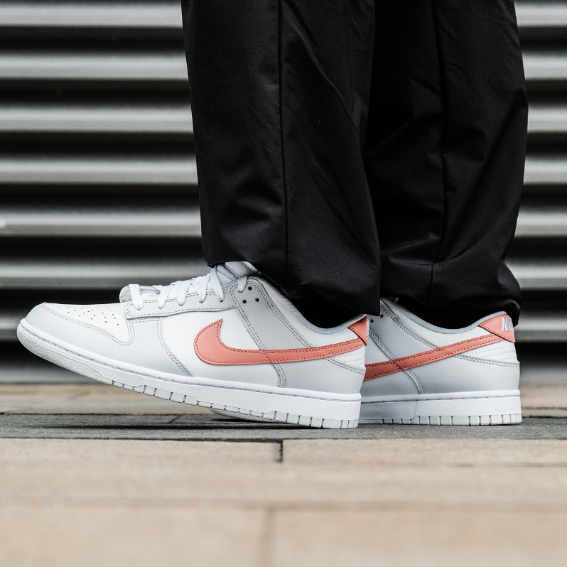NIKE DUNK GREY PINK 水泥灰粉 男鞋（HF0730-160）