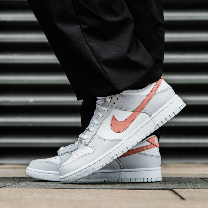 NIKE DUNK GREY PINK 水泥灰粉 男鞋（HF0730-160）