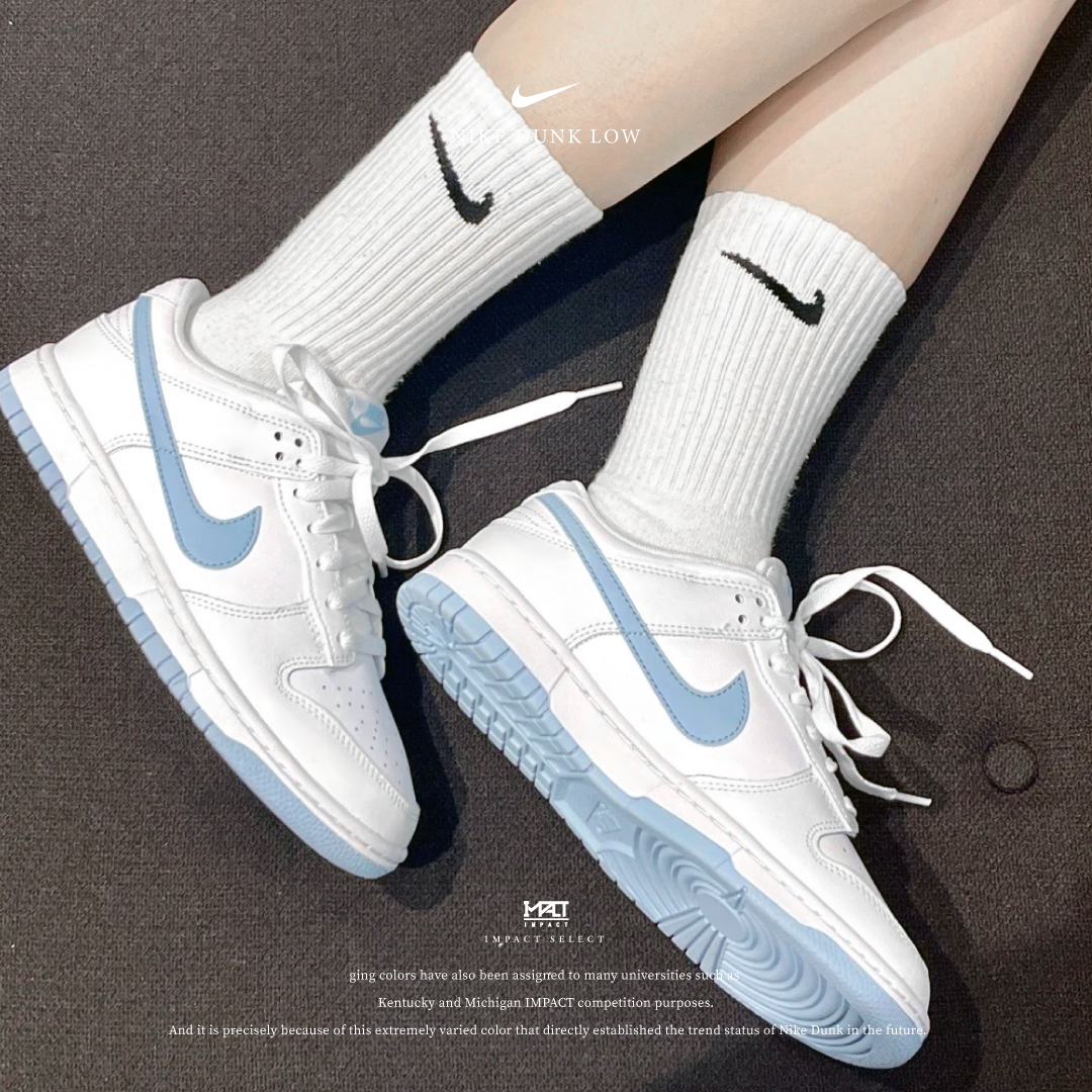 Nike Dunk Low 海鹽牛奶 男款 藍白 DV0831-109