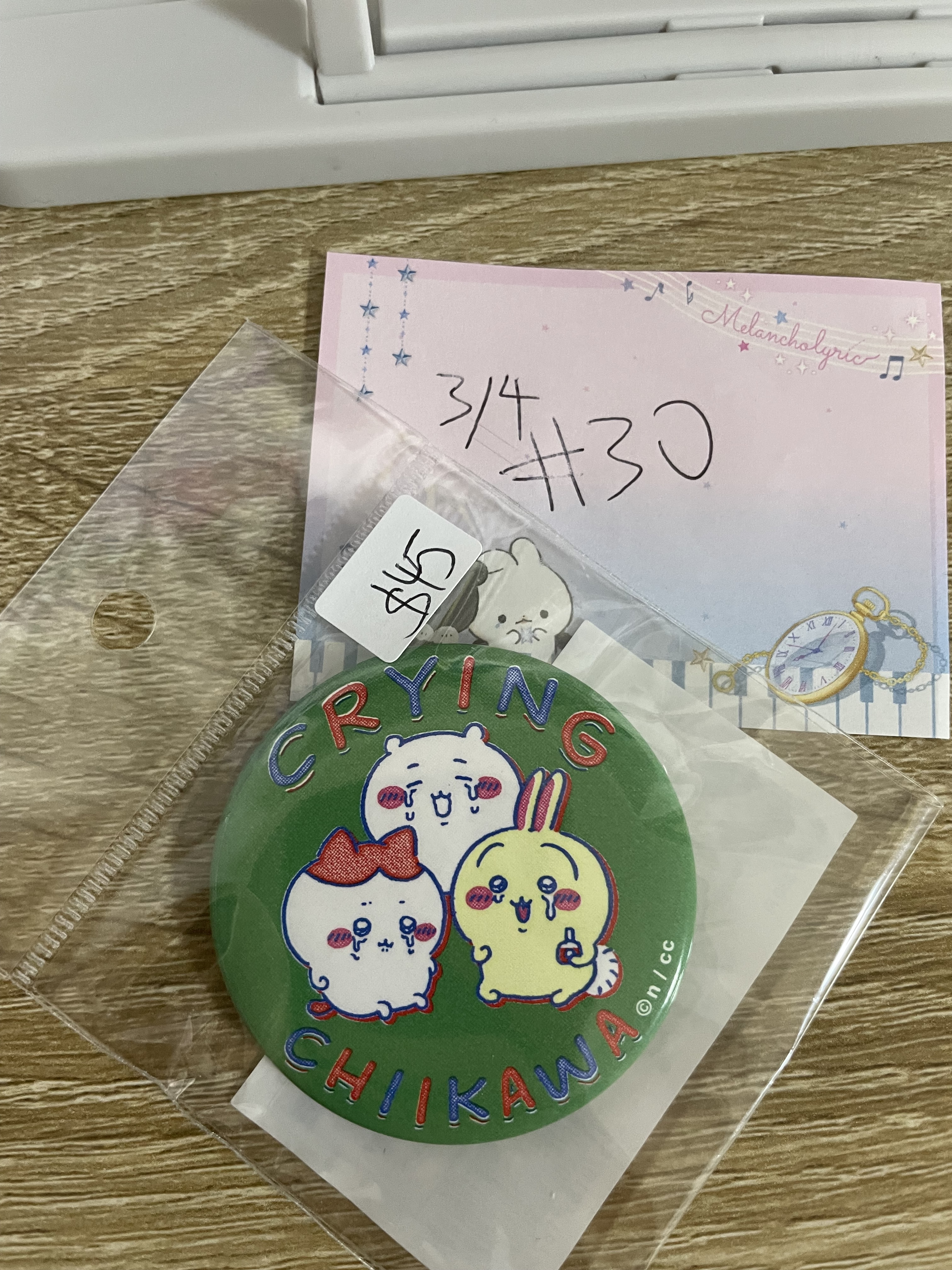 CHIIKAWA   襟章#30