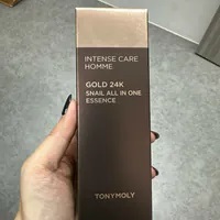 [S] BEAUTY TONYMOLY INTENSE CARE GOLD 24K SNAIL HOMME ALL IN ONE ESSENCE, SBU290 (SBU290)