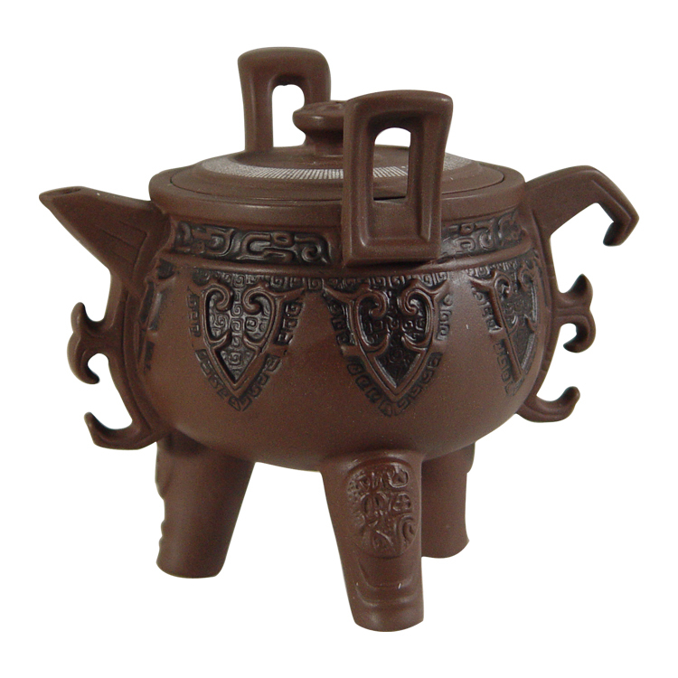 鹿港窯禮品館│創意中國古典茗壺微雕孫子兵法系列十三篇~三國鼎立茶壺 微雕文字(台灣製)