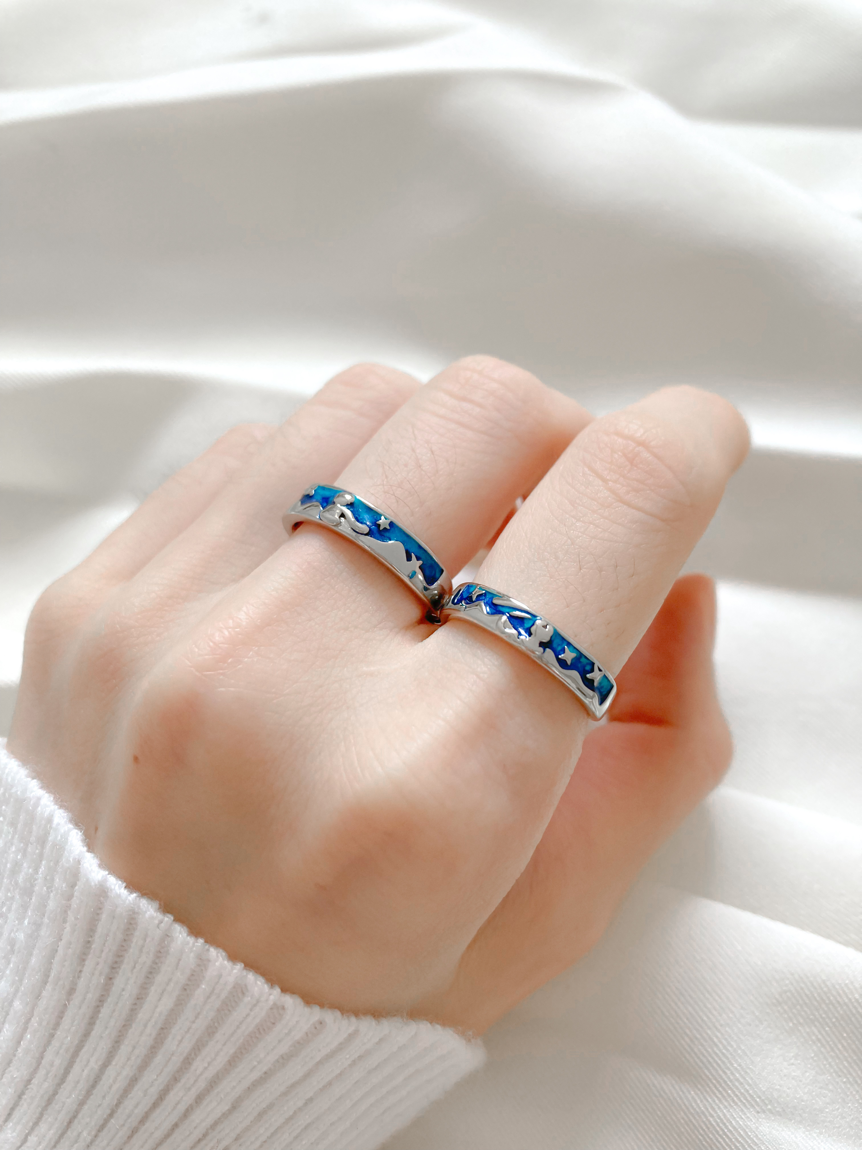 小王子和小狐狸 情侶戒指💍免費刻字✒️