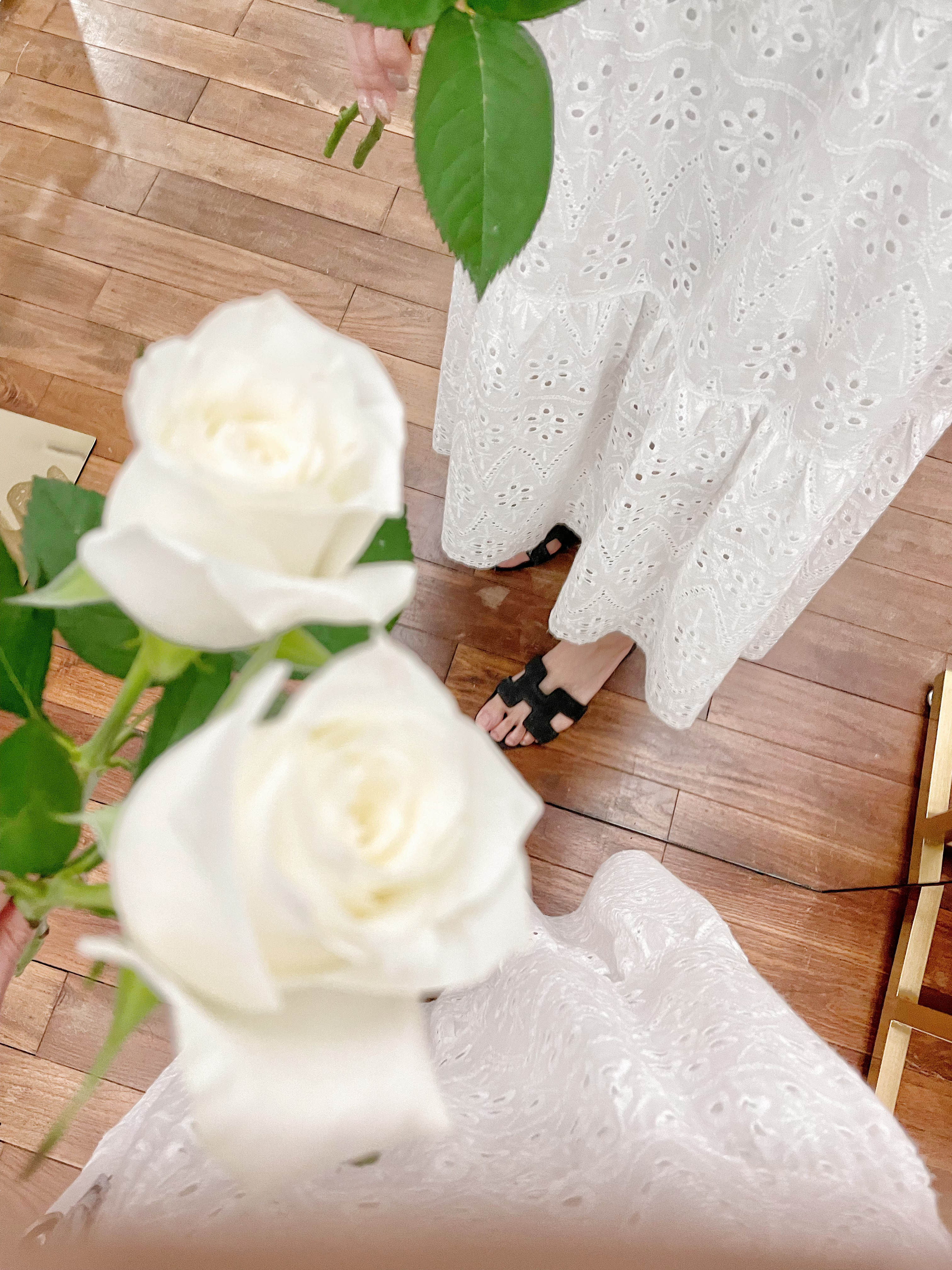 Lace Embroidered Midi Dress_DS225L13