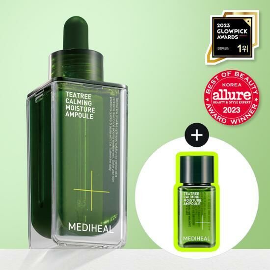 《Olive young連線》MEDIHEAL Tea Tree calming moisture Ampoule 50ml+23ml