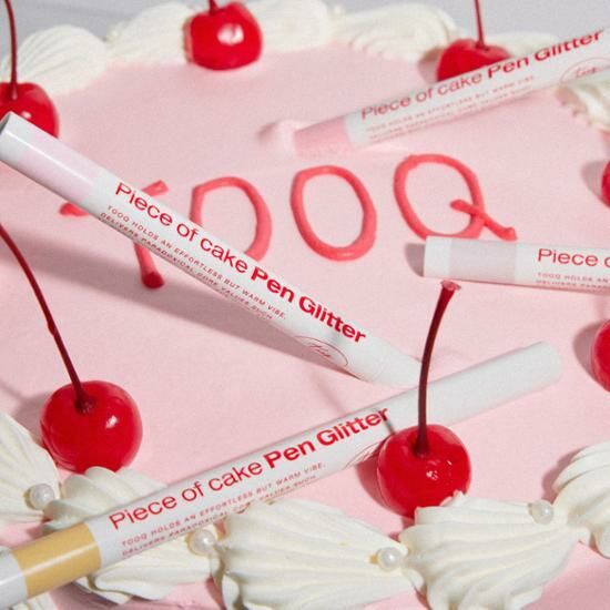 tooq Piece Of Cake Pen Glitter
