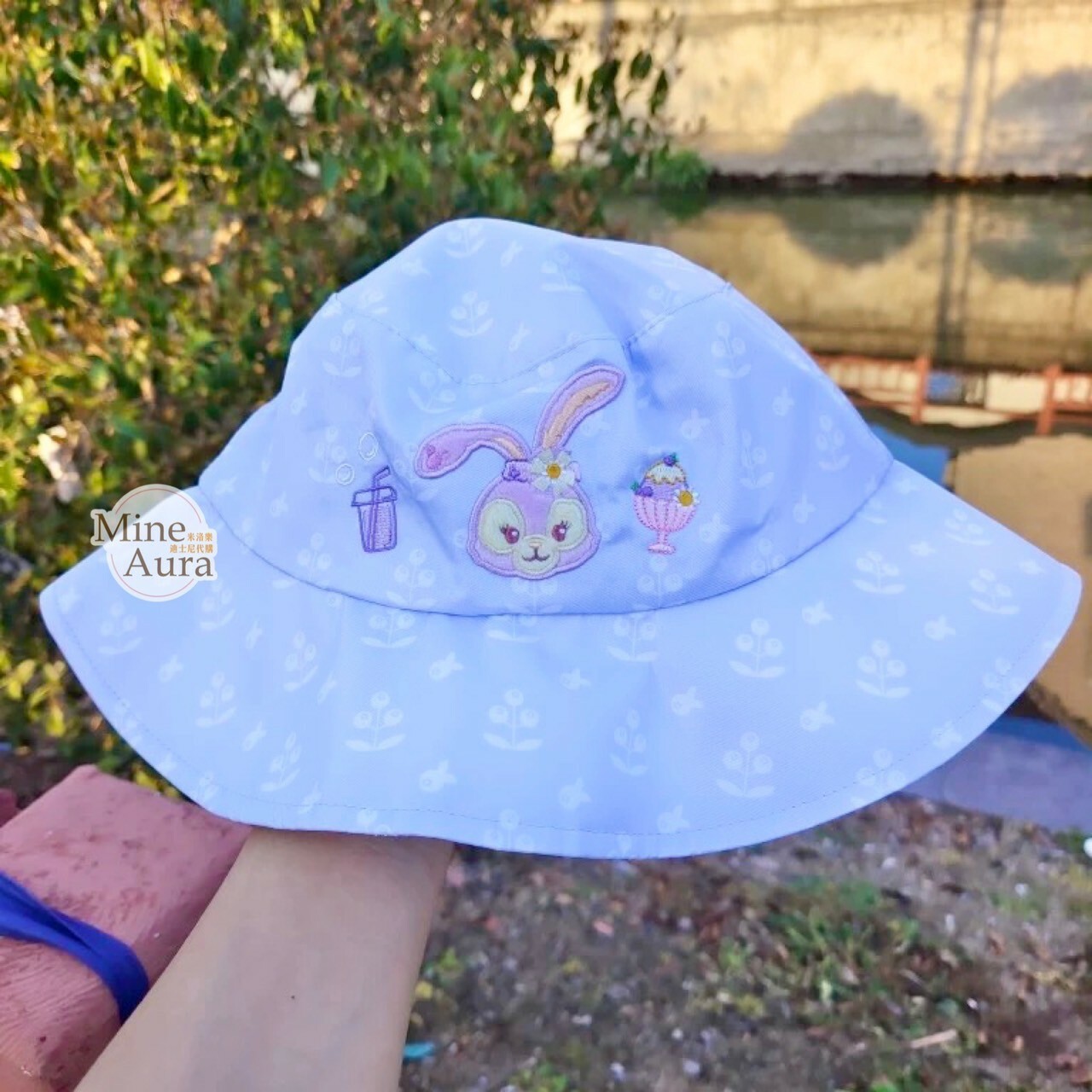 (限時特價) 史黛拉露 星黛露 StellaLou 蝴蝶結緞帶 遮陽帽  漁夫帽 帽子 -上海迪士尼樂園