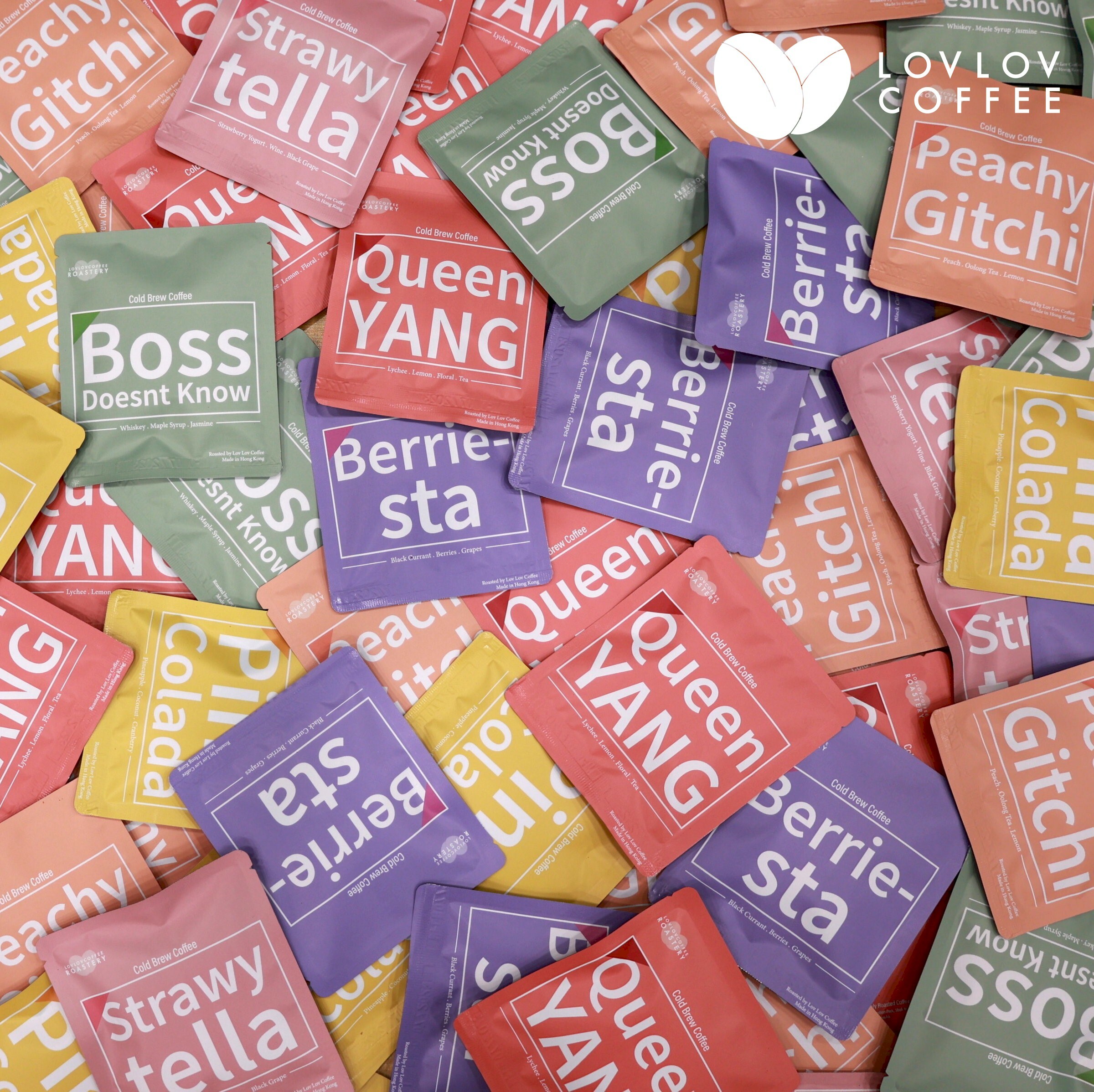 【Lov Lov Coffee】冷泡咖啡包 (6入) 全6種口味 | 批量優惠